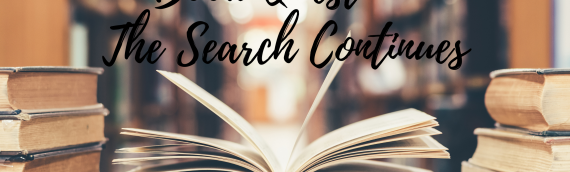 Book Quest – The Search Continues