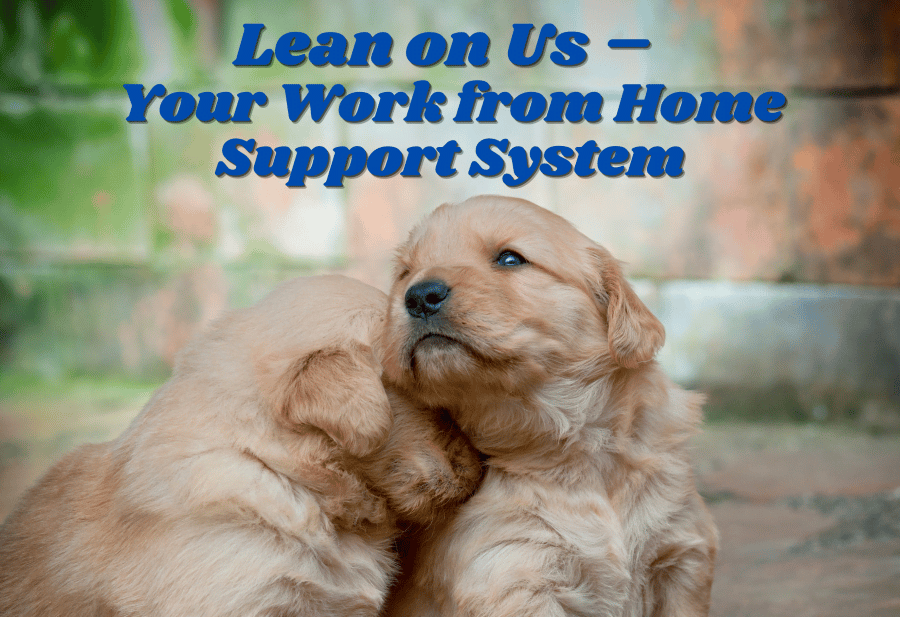 Lean on Us – Your Work from Home Support System