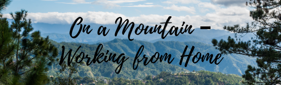 On a Mountain – Working from Home
